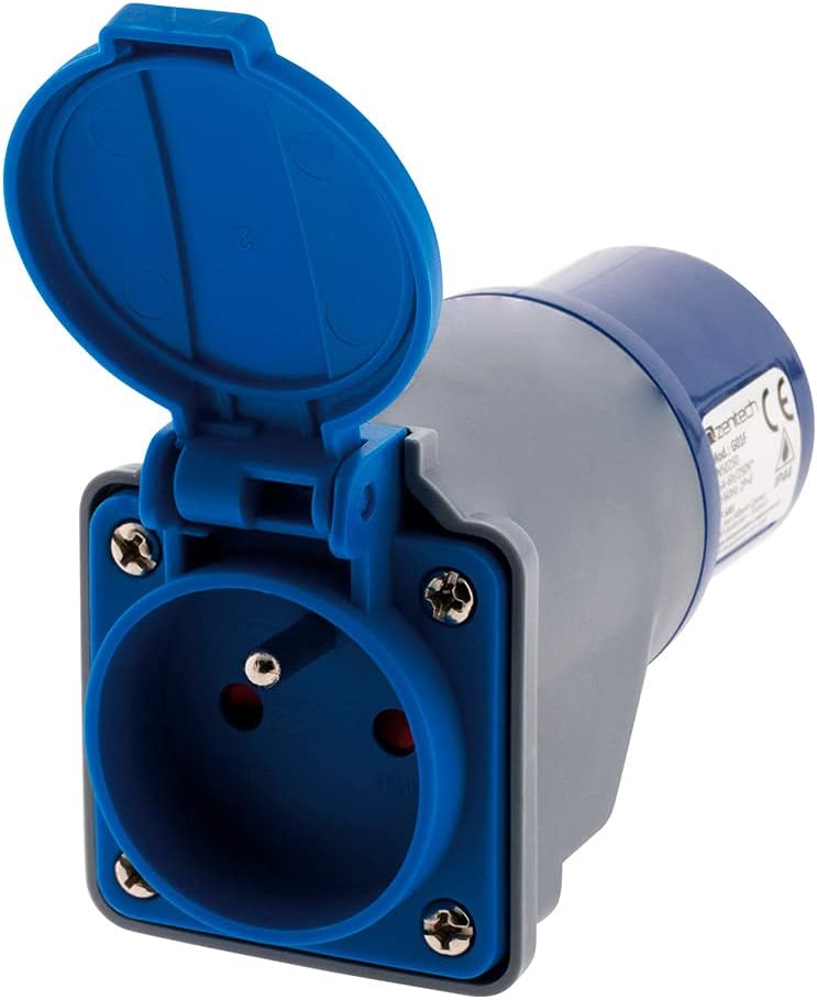 Zenitech Adaptateur Compact Prise