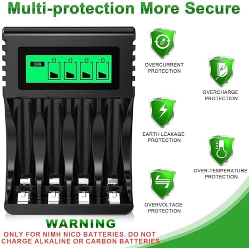 Vue 5 de Powerowl Slots Chargeur Piles