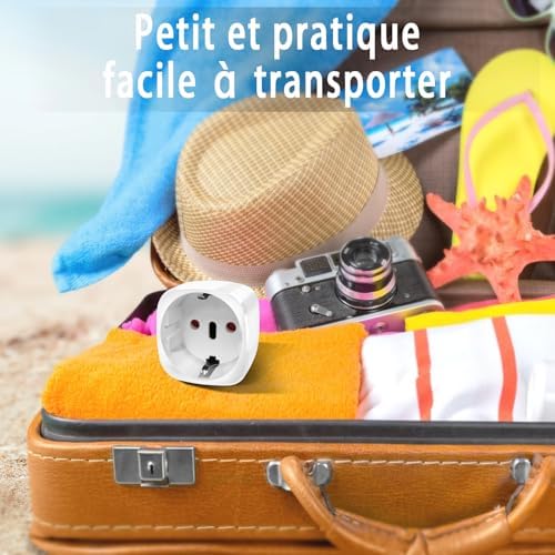 Vue 5 de Pieces Adaptateur Prise Anglaise