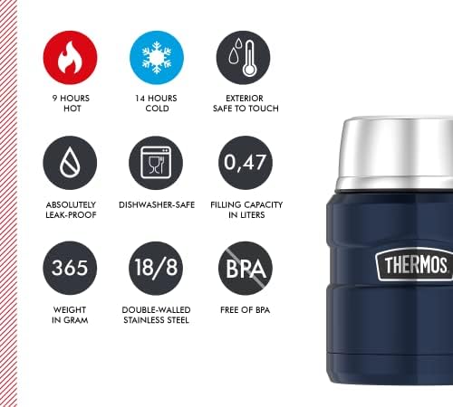 Vue 5 de Thermos King Portealiments Inox