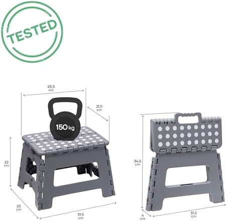 Vue 2 de Arregui Tbg Tabouret Pliant