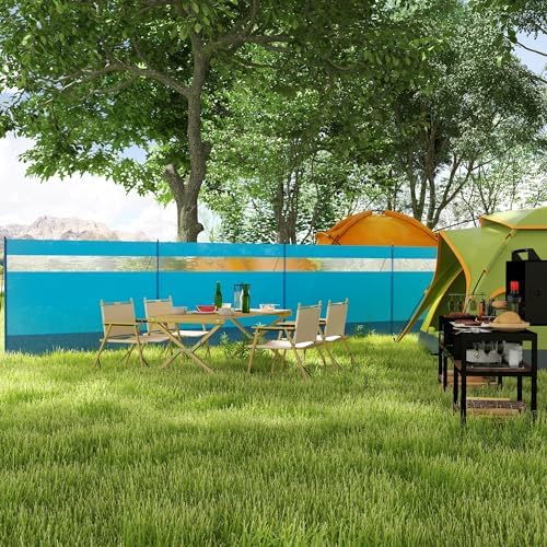 Vue 2 de Outsunny Paravent De Camping
