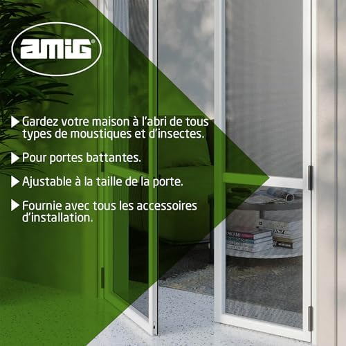 Vue 3 de Amig Moustiquaire Pour Porte
