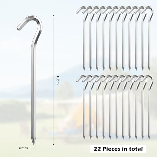 Vue 2 de Pieces Sardines Camping Piquet