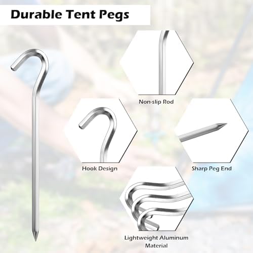 Vue 3 de Pieces Sardines Camping Piquet