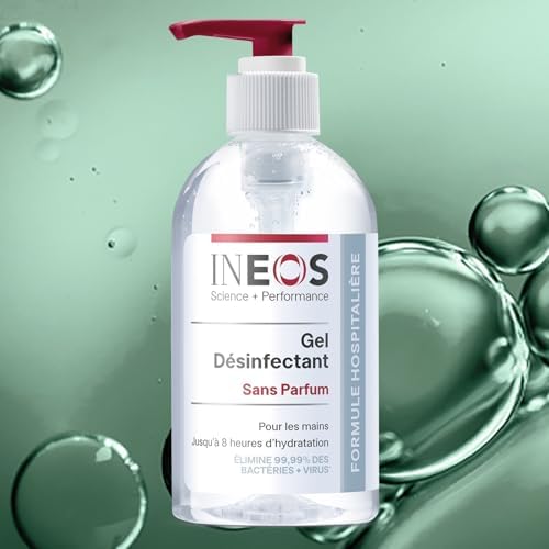 Vue 3 de Ineos Hygienics Gel Hydroalcoolique