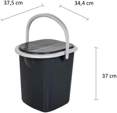 Vue 2 de Branq Toilette Portable