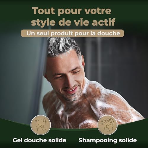 Vue 2 de Larum Sports Savon Solide