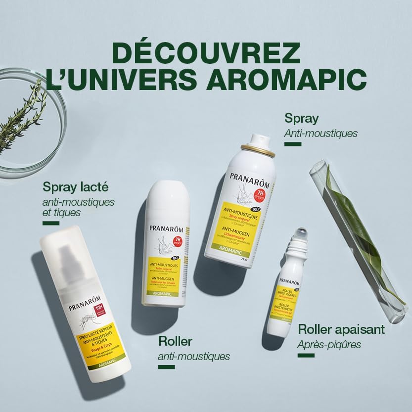 Vue 2 de Pranarom Aromapic Spray Lacte