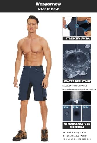 Vue 5 de Shorts Cargo Pour Hommes