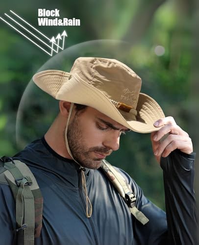 Vue 3 de Chapeau De Soleil Homme