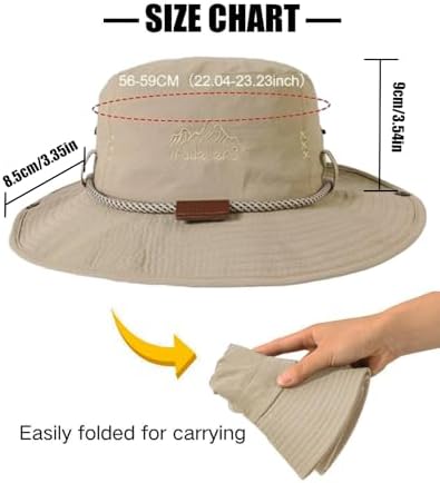 Vue 4 de Chapeau De Soleil Homme