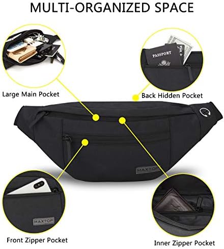 Vue 3 de Grand Sac Banane Pour
