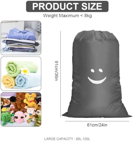 Vue 2 de Flintronic Sac Linge 120L