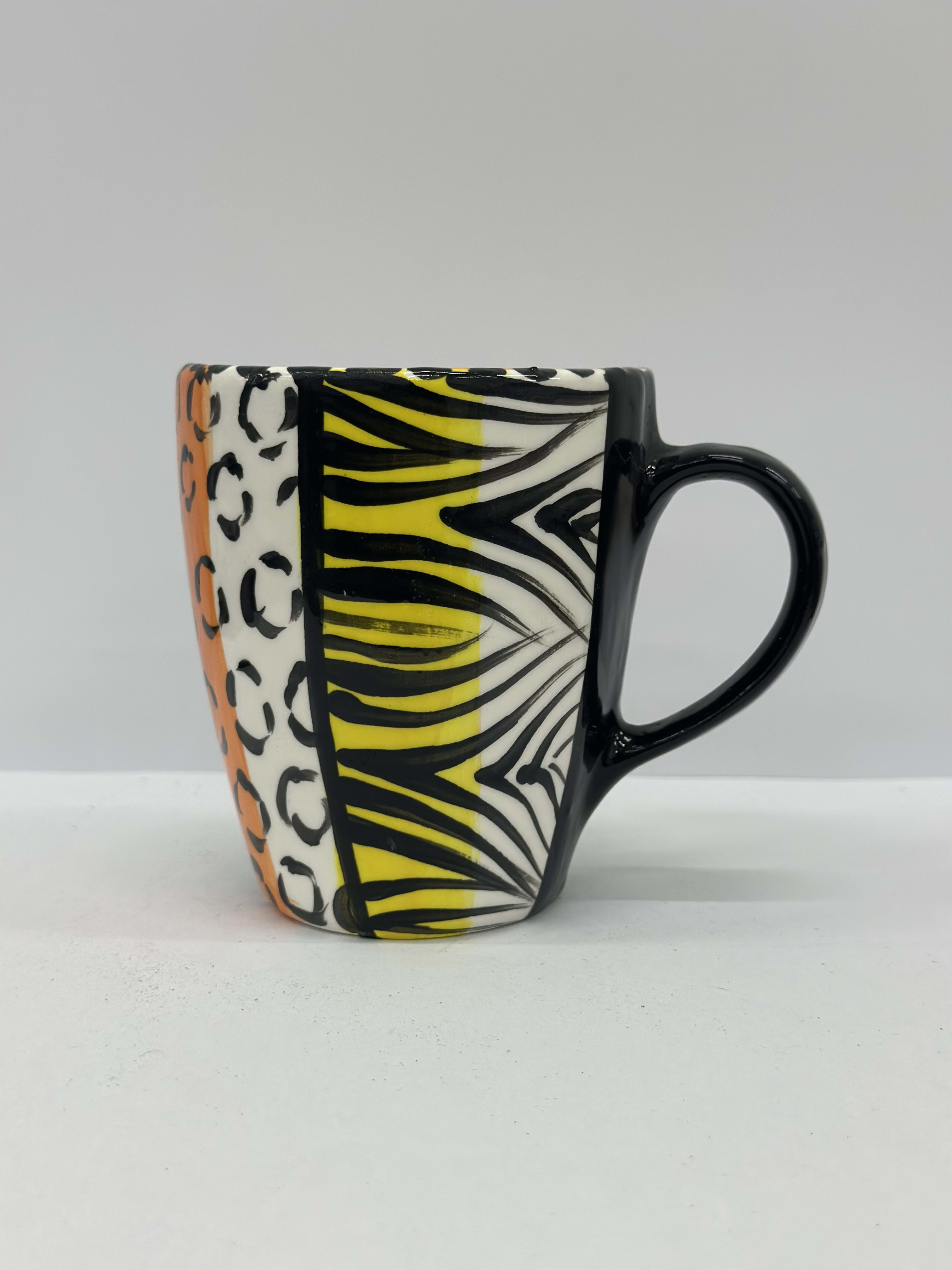African Safari Pattern Ceramic Mug