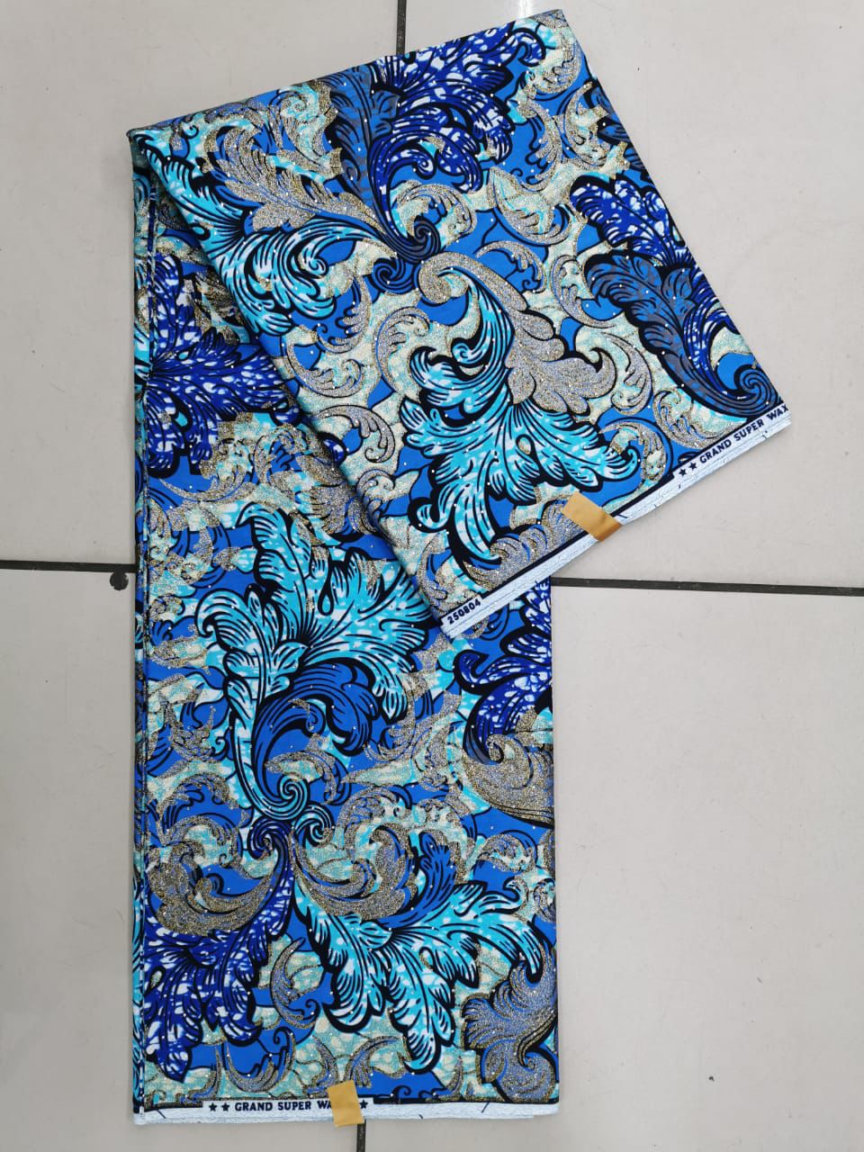 African Wax Print Fabric (Ankara) from Ghana view 8