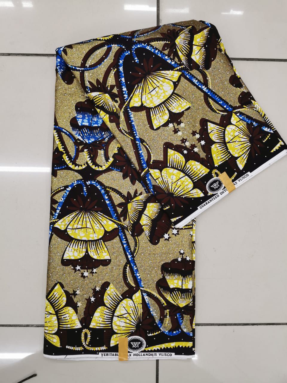 African Wax Print Fabric (Ankara) from Ghana view 5