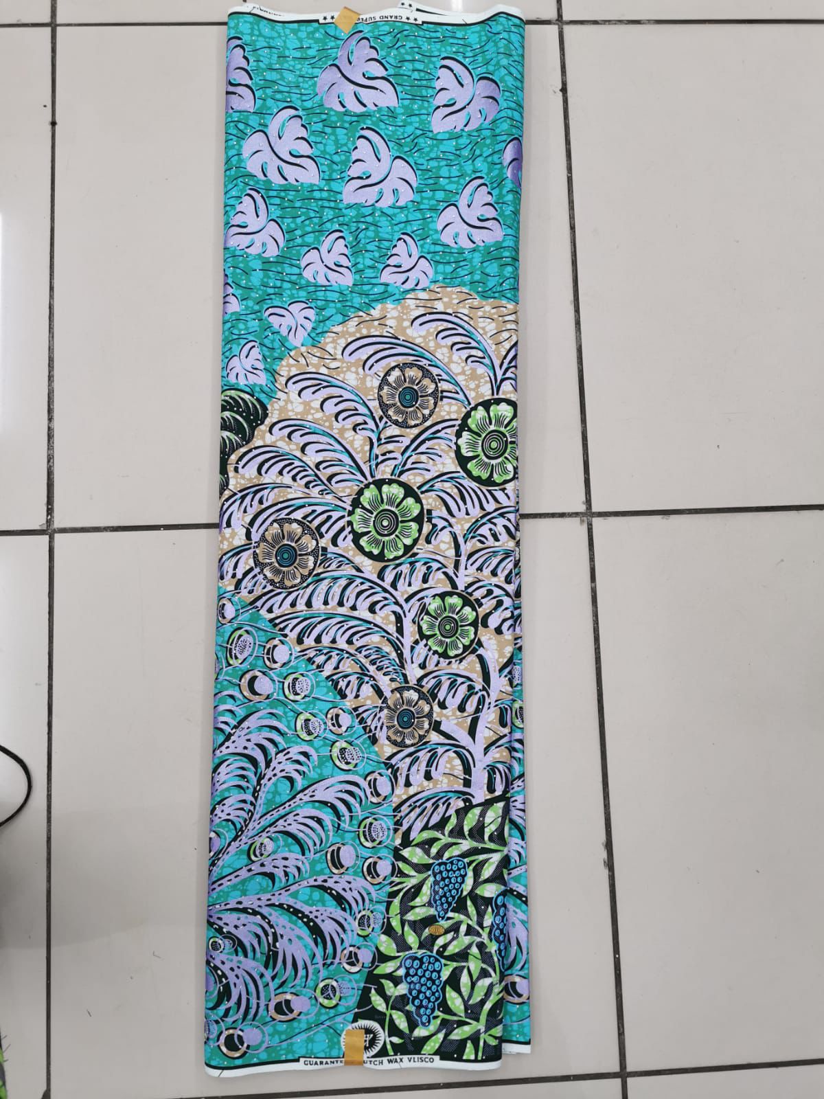 African Wax Print Fabric (Ankara) from Ghana view 15
