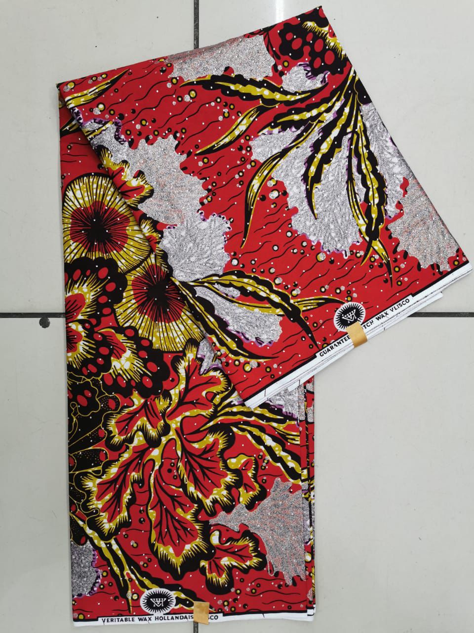 African Wax Print Fabric (Ankara) from Ghana view 14