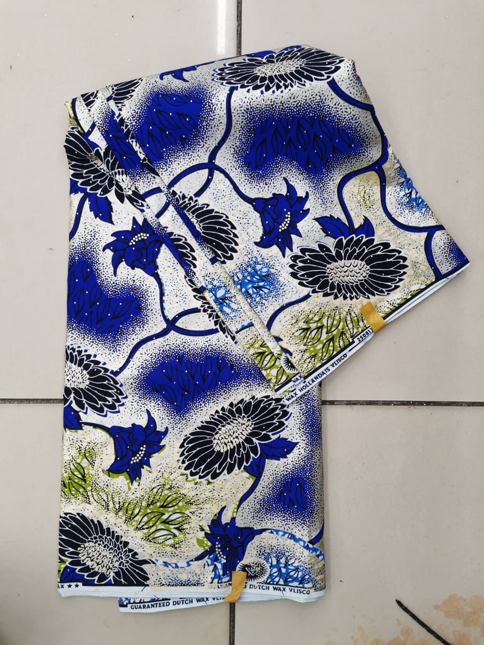 African Wax Print Fabric (Ankara) from Ghana view 17