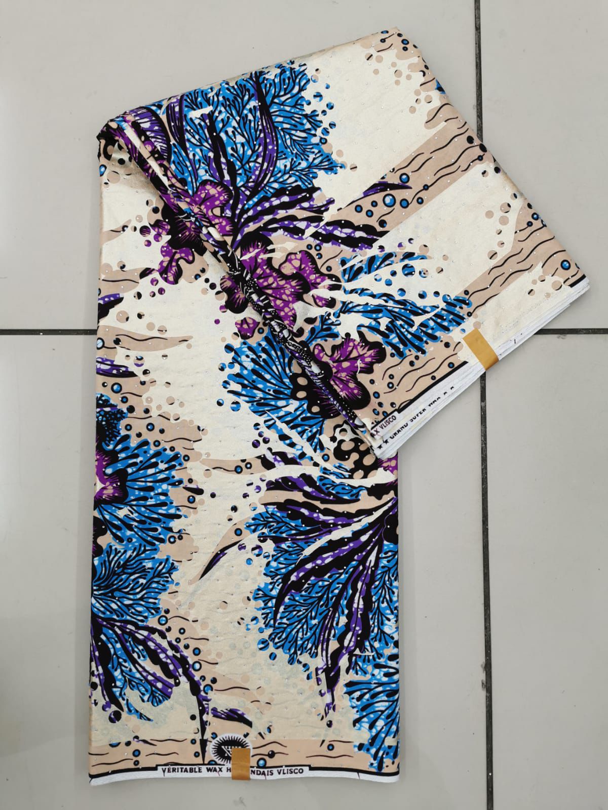 African Wax Print Fabric (Ankara) from Ghana view 19