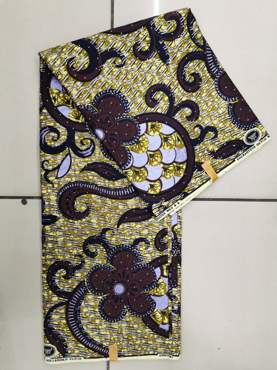 African Wax Print Fabric (Ankara) from Ghana view 21