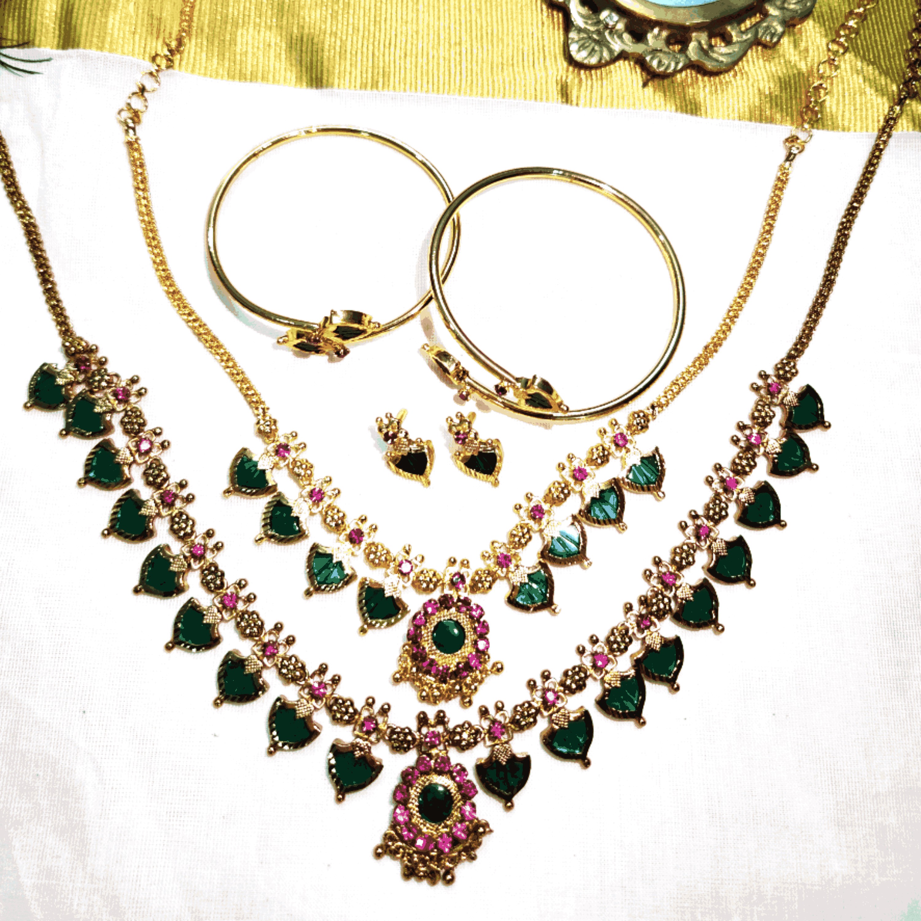 ORA TRADITIONAL ANTIQUE PALAKKA NECKLACE