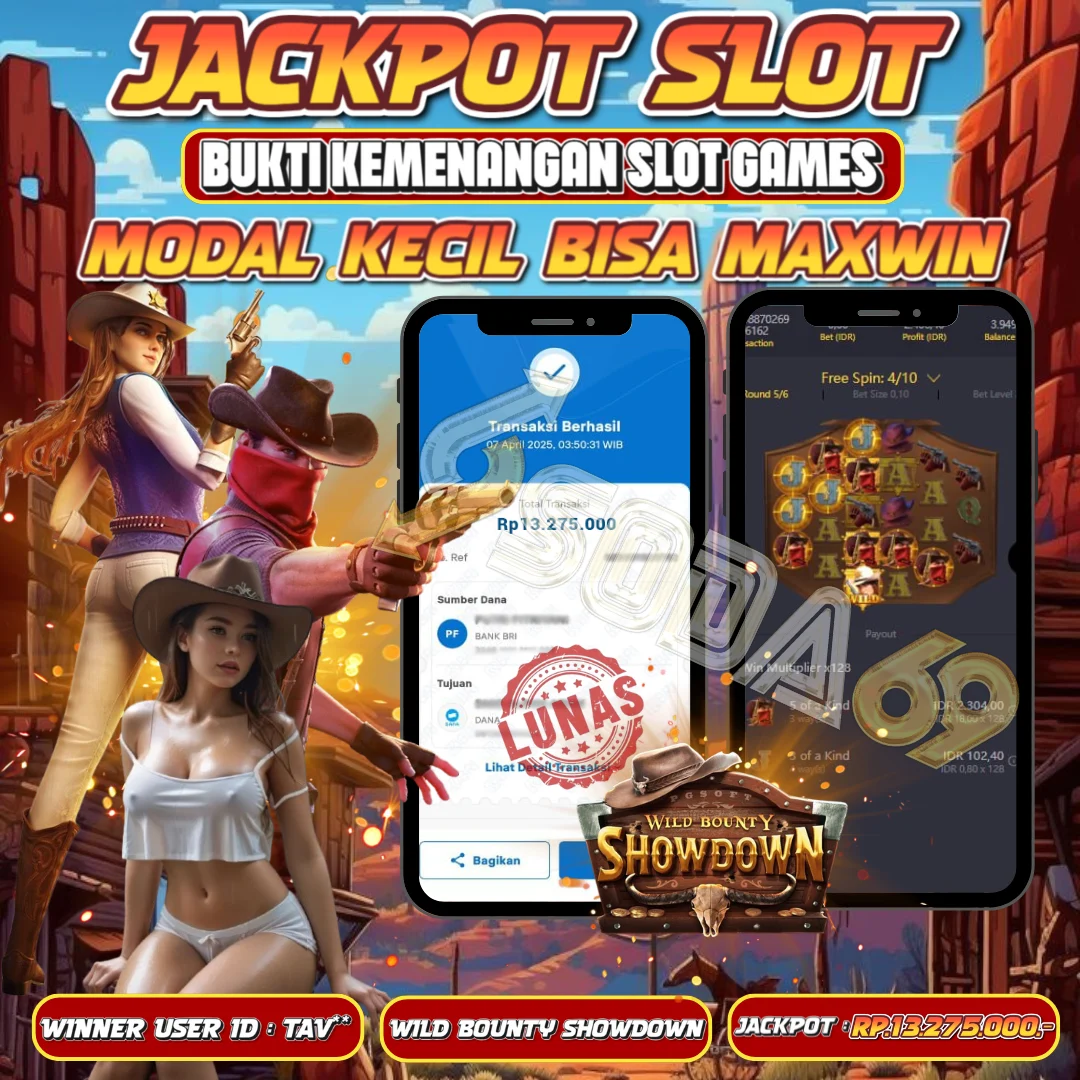 SODA69: Slot Modal Kecil Bisa Maxwin 2025 - WD Jutaan dari 10rb!   