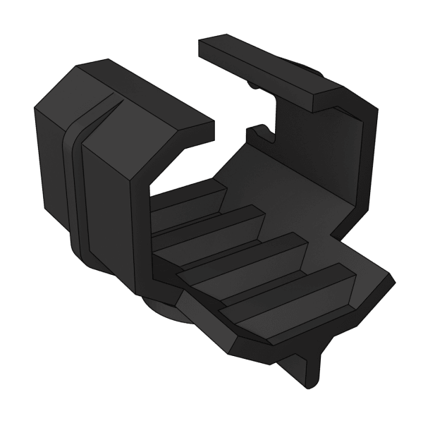 Firefighter helmet light bracket