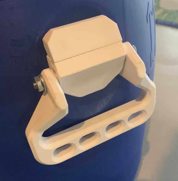 Powder barrel handle recreation