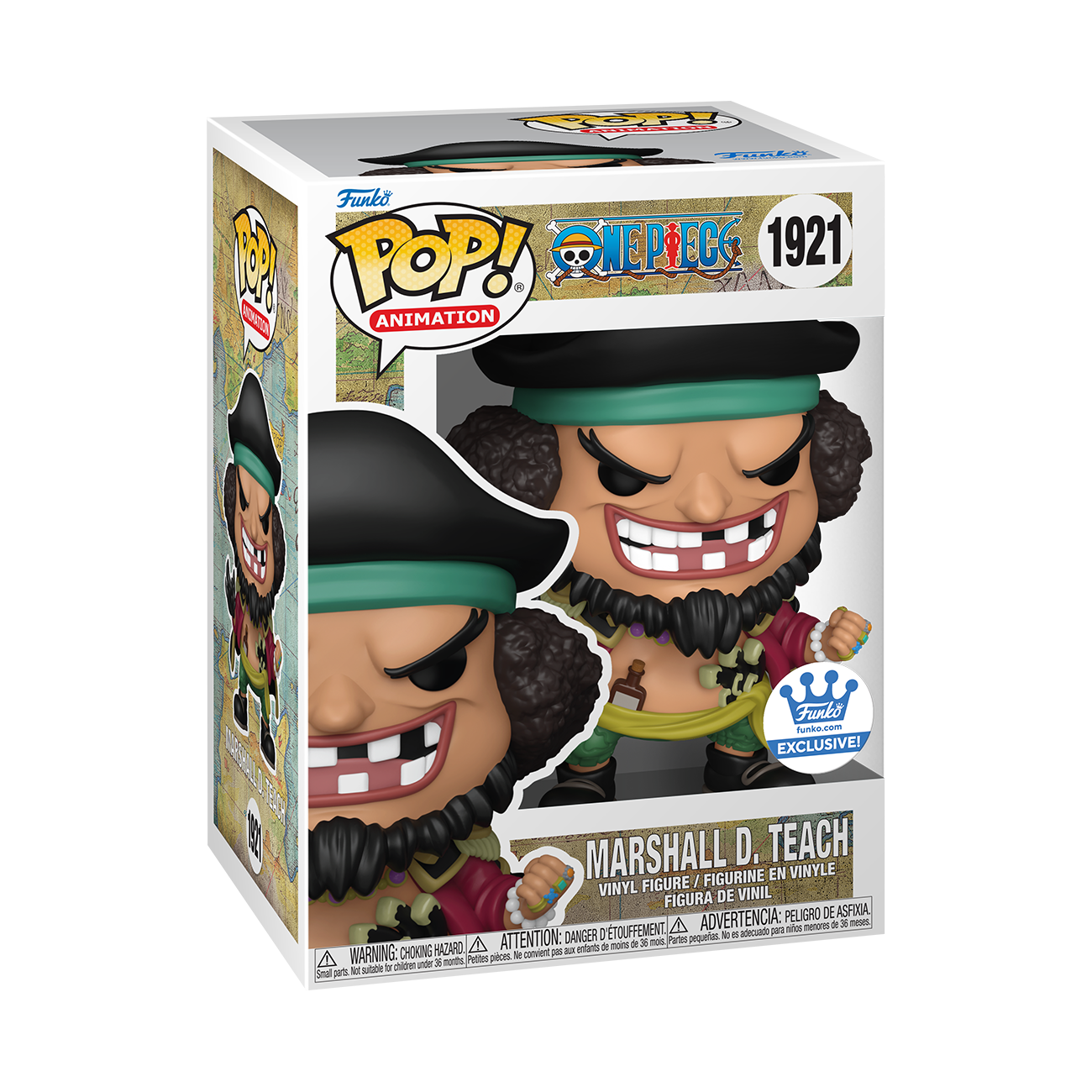 Фігурка Marshall D. Teach / Маршал Д. Тіч #1921 — Funko Pop, фото 2