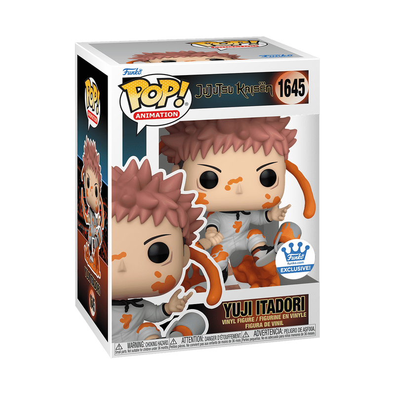 Фігурка Yuji Itadori with Paint Can / Юджі Ітадорі з банкою фарби #1645 — Funko Pop, фото 2