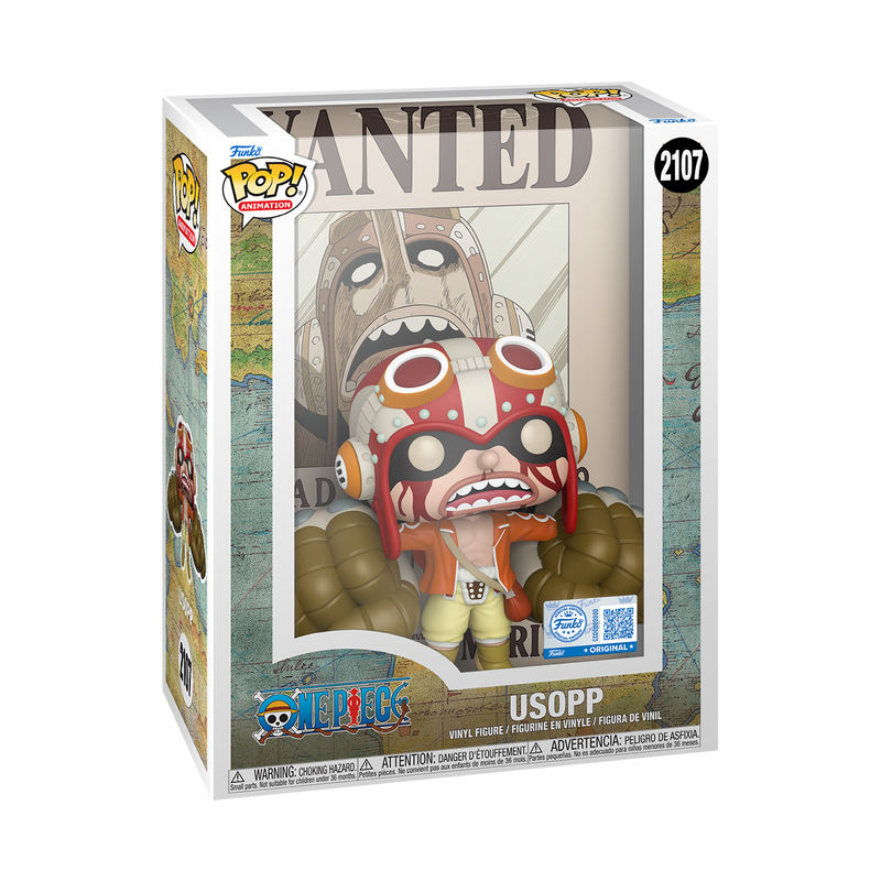 Фігурка Poster Usopp (Wanted) / Усопп (Розшук) #2107 — Funko Pop, фото 2