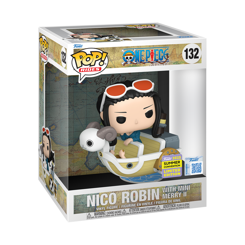 Фігурка Pop! Rides Deluxe Nico Robin with Mini Merry II / Ніко Робін з Міні Мері II #132 — Funko Pop, фото 2