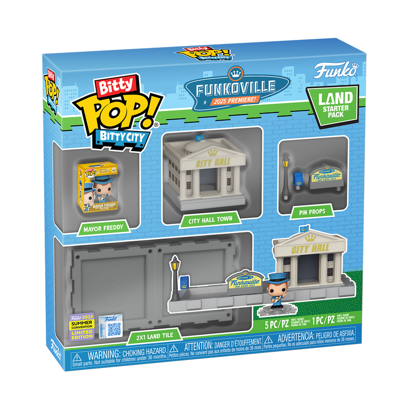 Bitty Pop! Bitty City Funkoville Land Starter Pack / Бітті Сіті Фанковіль #86857
