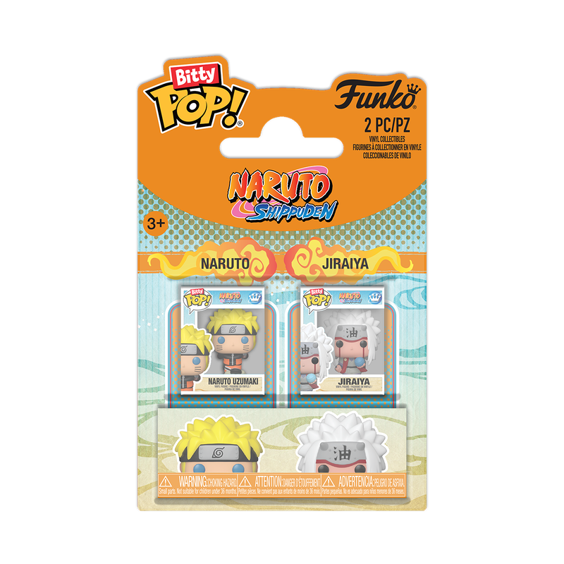 Фігурка Bitty Pop! Naruto & Jiraiya 2-Pack / Наруто та Джирая #92842