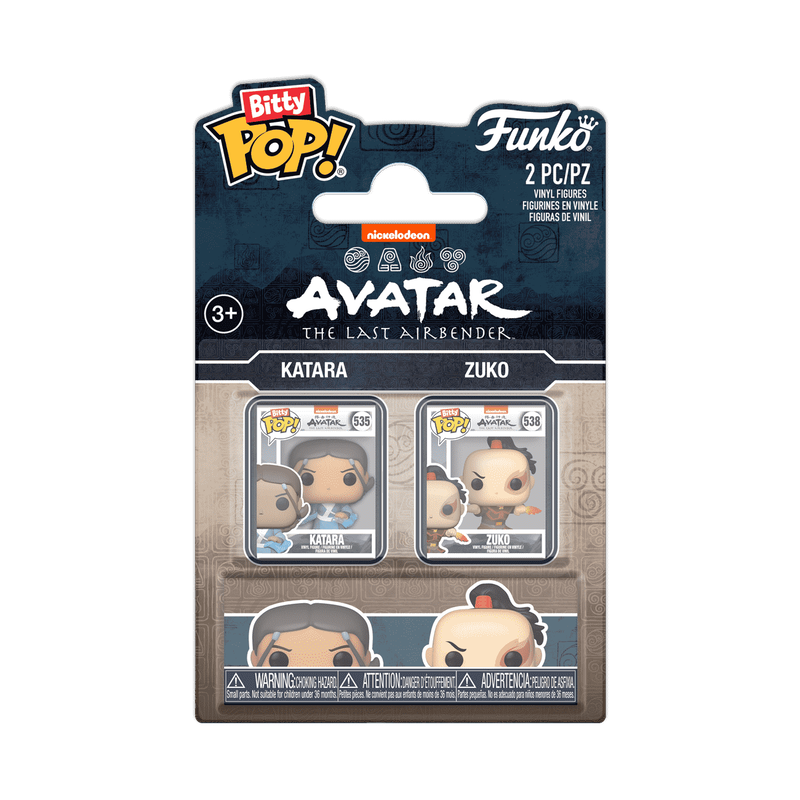 Фігурка Bitty Pop! Katara & Zuko 2-Pack / Катара та Зуко #88925