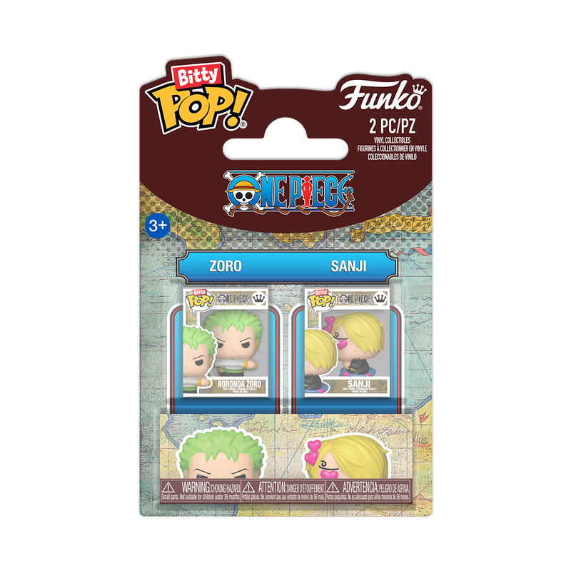 Фігурка Bitty Pop! Zoro & Sanji 2-Pack / Зоро та Санжі #94221