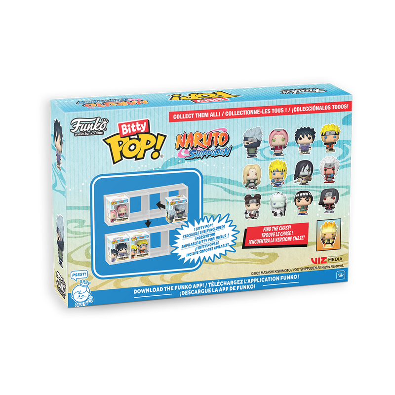 Фігурка Bitty Pop! Naruto 4-Pack Series 3 / Наруто 4-Pack #92503 — Funko Pop, фото 2