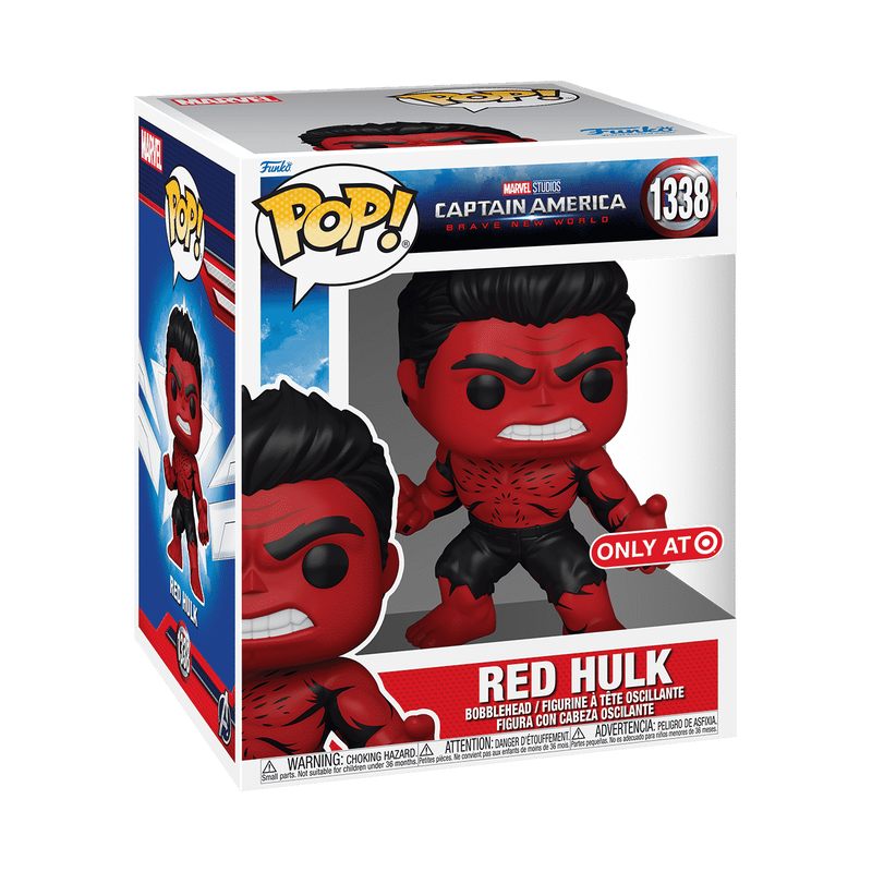 Фігурка Pop! Super Red Hulk (Comic Deco) / Супер Червоний Халк #1338 — Funko Pop, фото 2