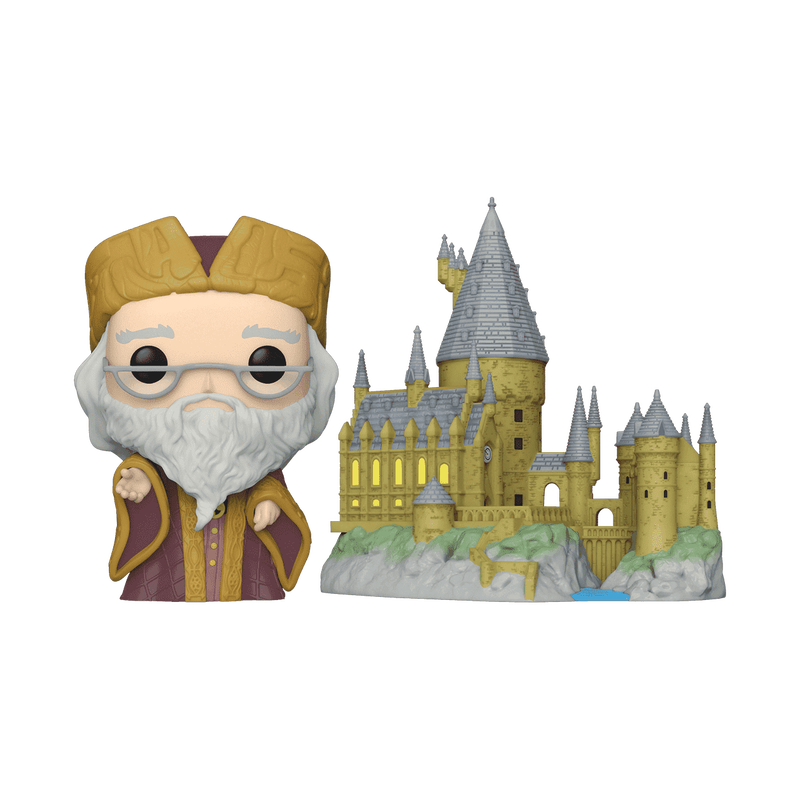Фігурка Pop! Town Albus Dumbledore with Hogwarts / Дамблдор з Гоґвортсу #27