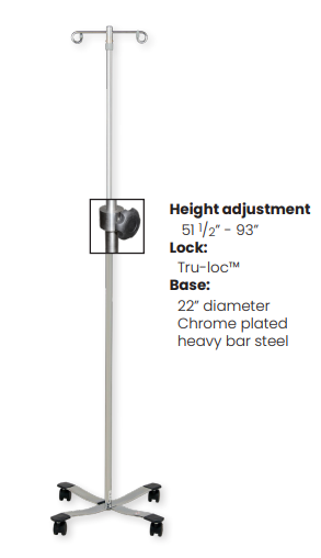 4-Leg IV Stand