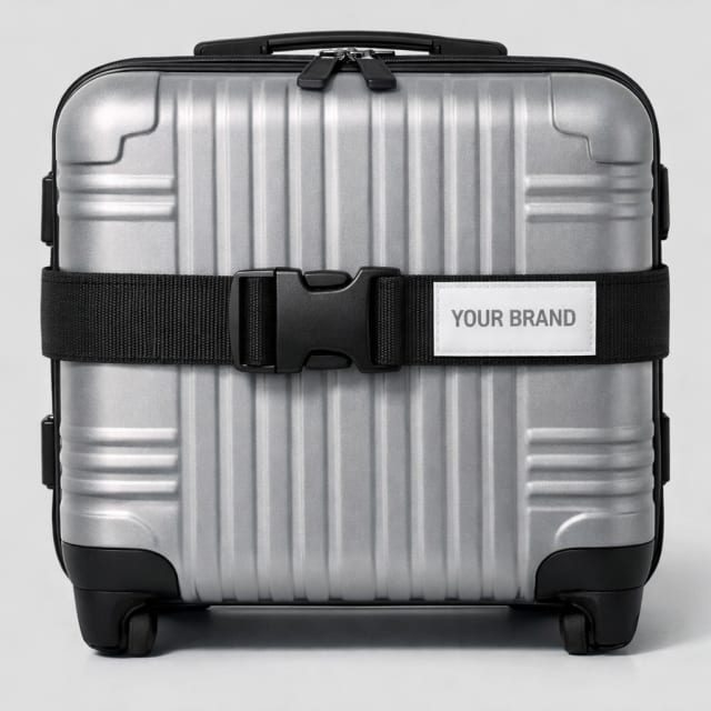 Luggage Strap with Buckle white label idea