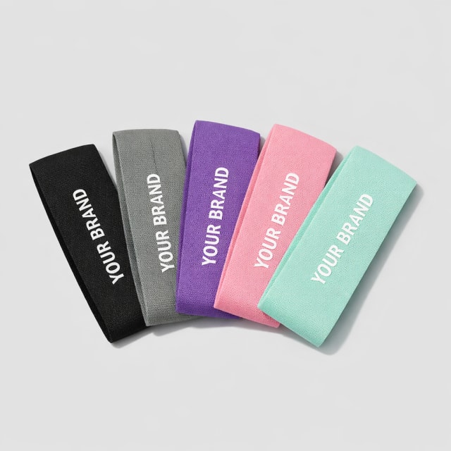 Yoga Resistance Bands Set white label idea