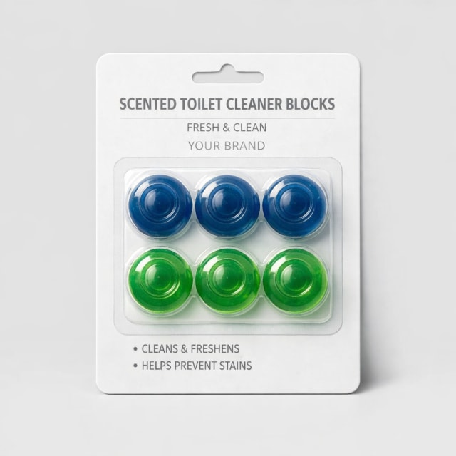 Scented Toilet Cleaner Blocks white label idea