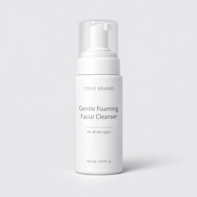 Gentle Foaming Facial Cleanser white label idea