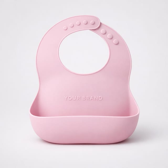 Baby Silicone Bib white label idea