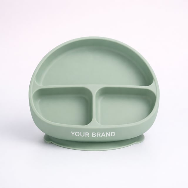 Silicone Suction Plates for Babies white label idea