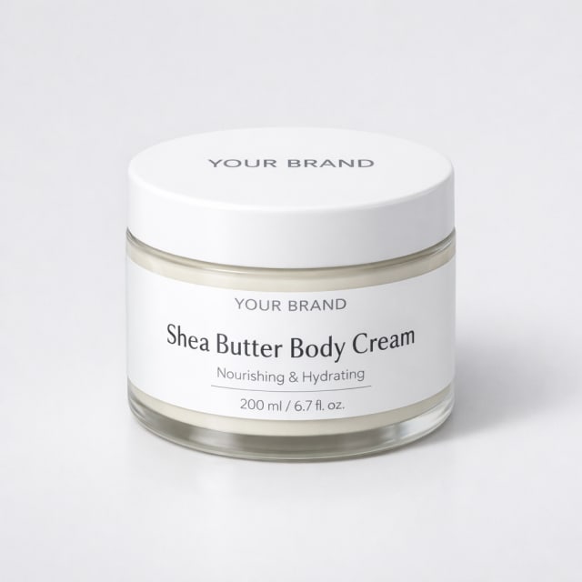 Shea Butter Body Cream white label idea