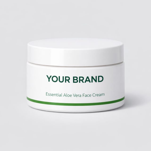 Essential Aloe Vera Face Cream white label idea